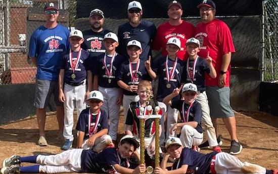 9U Team wins Jake Cooper League