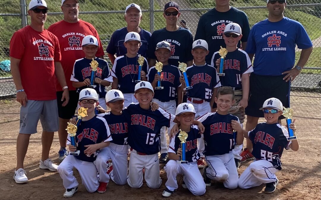 Coach Steigerwald’s 8U Team wins McCandless Tournament